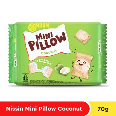 Nissin Mini Pillow 70 gr Coconut